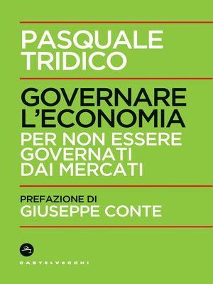 cover image of Governare l'economia